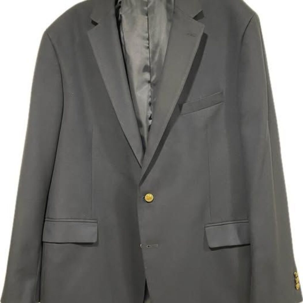 Mens Navy Blue Blazer - Stafford - Size 40